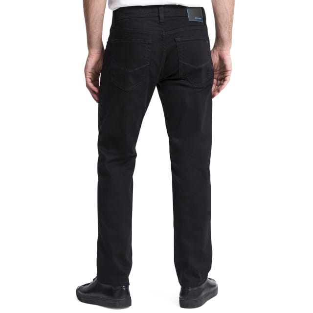 regular fit jeans met labelpatch model 'Lyon'
