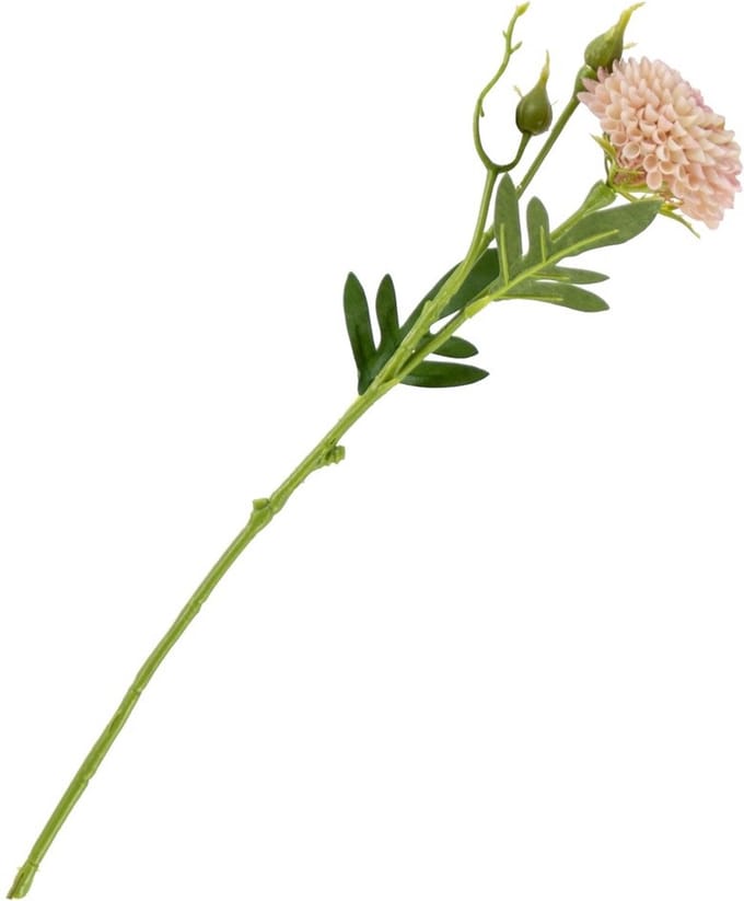 Kunstbloem zinnia 36cm roze