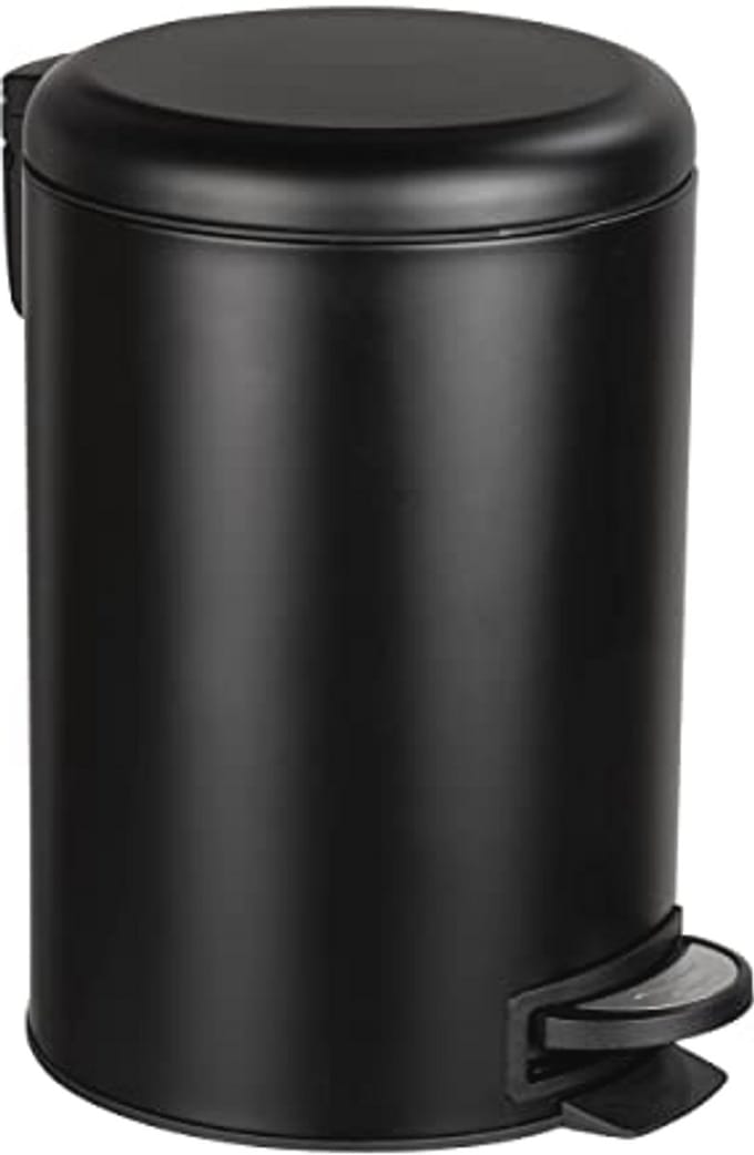 Cosmetic Pedal Bin 10 Liters - Elegant Design for Bathroom and Kitchen
