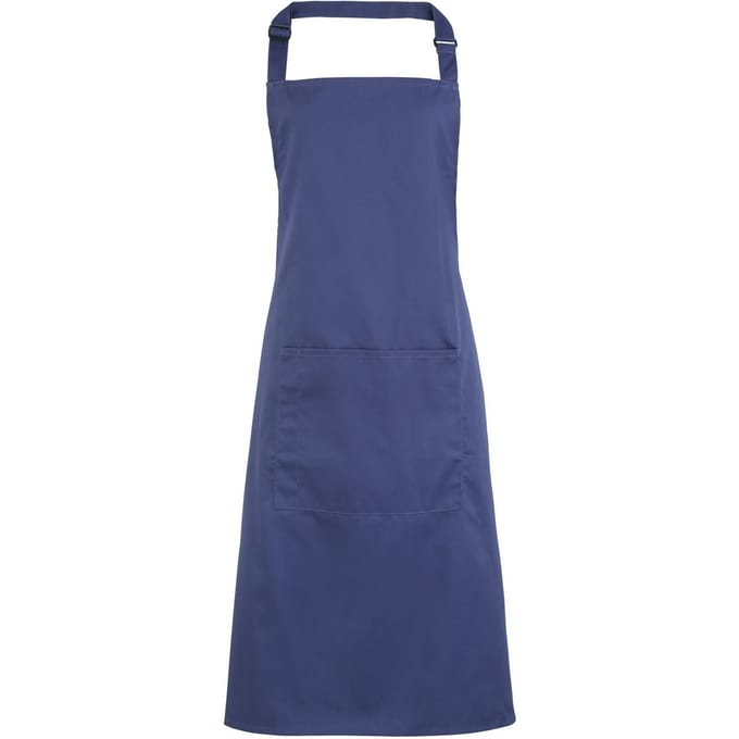 Premier Dames/Dames Kleuren Bipschort Met Zak / Werkkleding (Marineblauw)