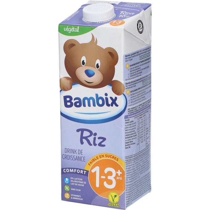 Bambix Rijst Groeidrink 1-3 Jaar+ 1 Melk
