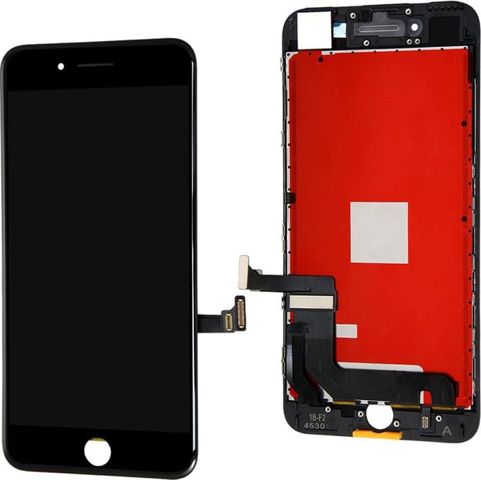 CoreParts MOBX-IPO7GP-LCD-B mobiele telefoon onderdeel Beeldscherm Zwart