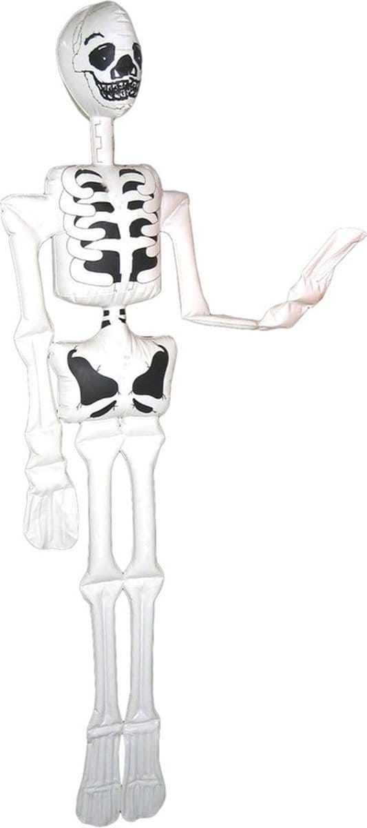 Opblaasbaar skelet/geraamte - 180 cm - Halloween versiering/decoratie