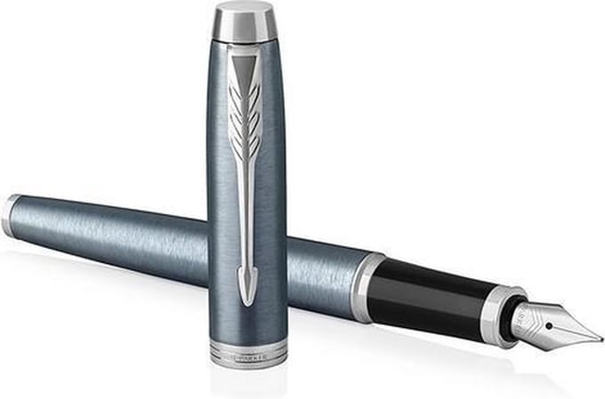 Parker IM fountain pen Blue Grey Cartridge filling system 1 pc(s)