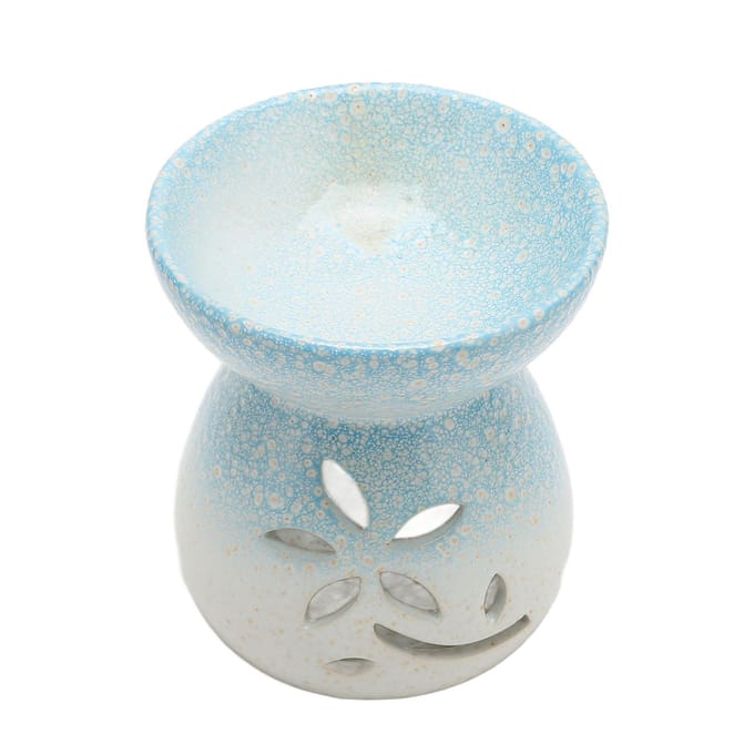 Essentiële Olie Brander Aromatherapie Aroma Diffuser Keramische Waxinelichthouder Oliebrander voor Thuis white