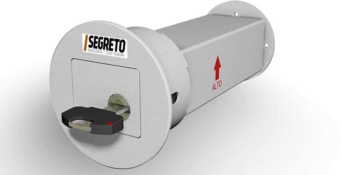 Onzichtbare Kluis - Geheime Opberger - Waardevolle Spullen - Boorbestendige Beveiliging - 3 kg - Wit