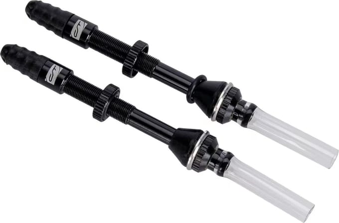 Contec FastAir TL Road Tubeless Ventiel tot 40mm - Zwart
