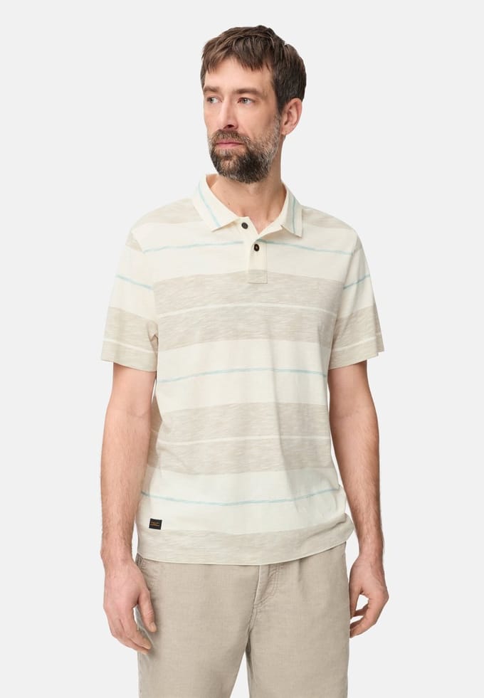 camel active Poloshirt van puur katoen - Maat - Beigemenswear-M
