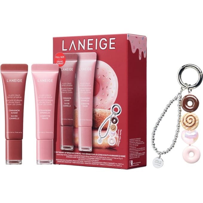 Laneige Donut Delight Lip Serum Duo Set