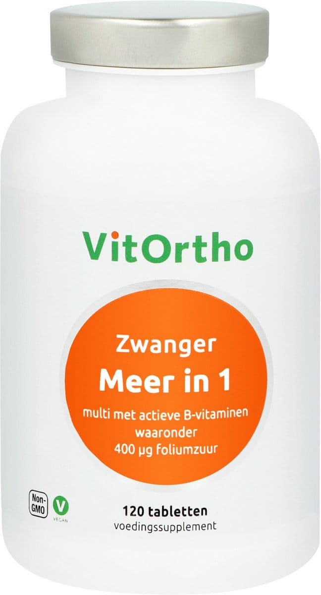 VitOrtho Meer in 1 Zwanger (120 tabletten)