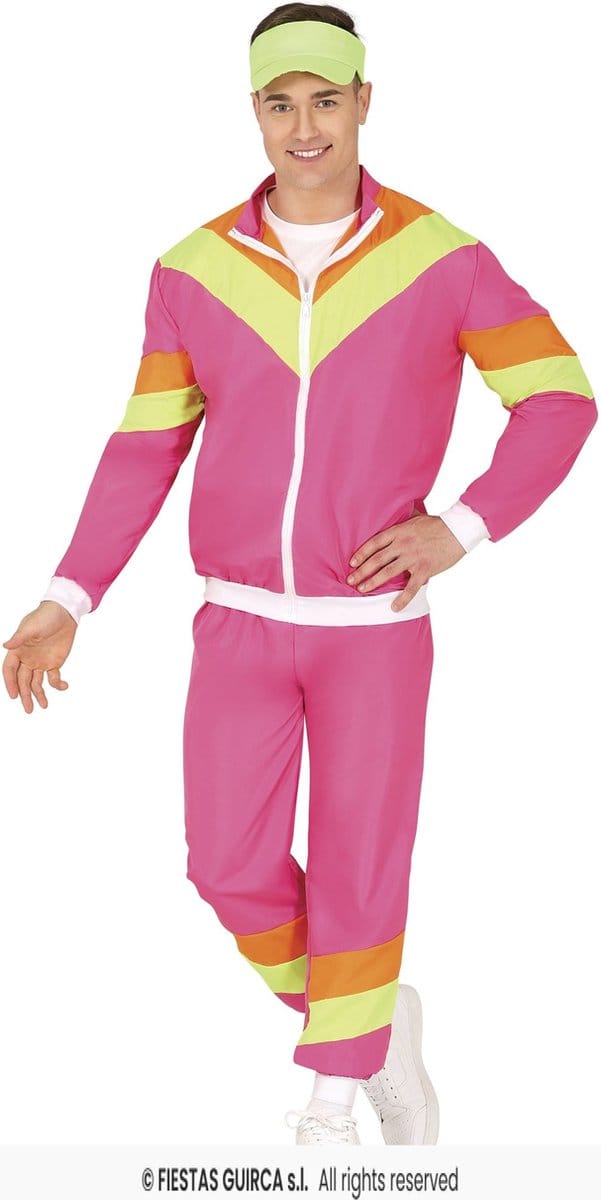 Trainingspak Neon Roze Remon - Maat L