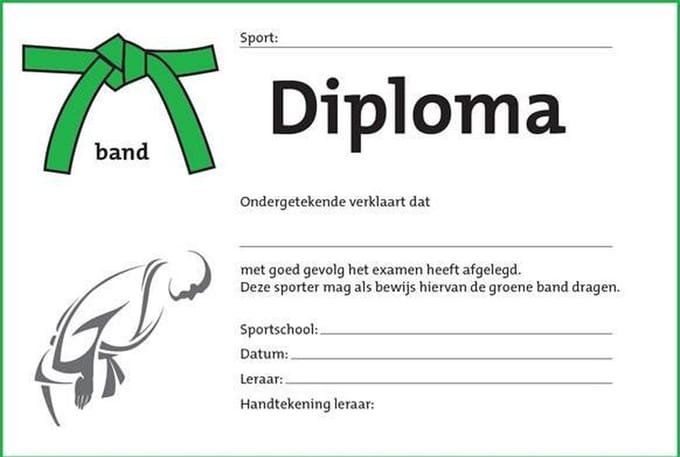 Diploma Groen