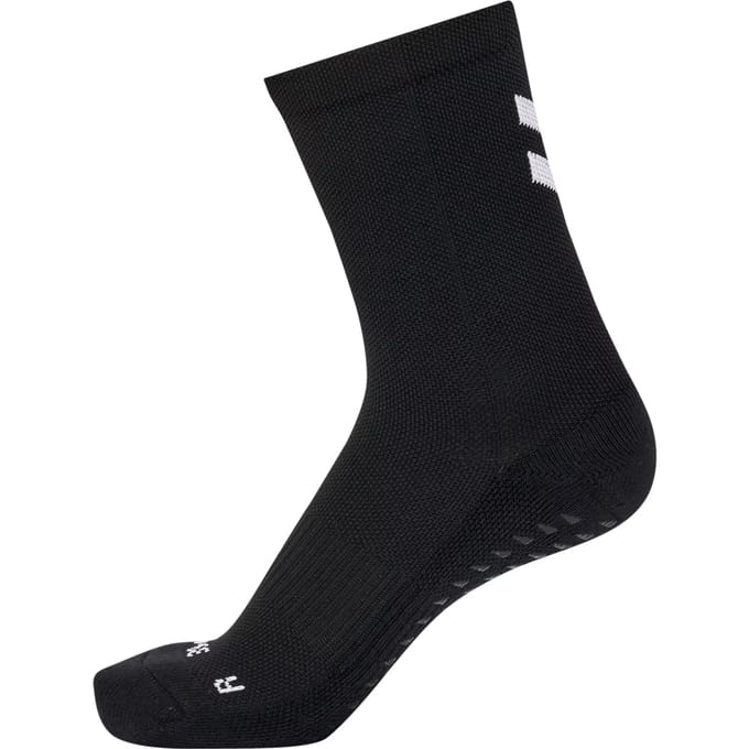 Hummel Essential Gripsokken - Zwart / Wit | Maat: 43-46