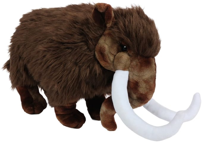 PIA Soft Toys - Pluche knuffeldier - Mammoet - 35 cm