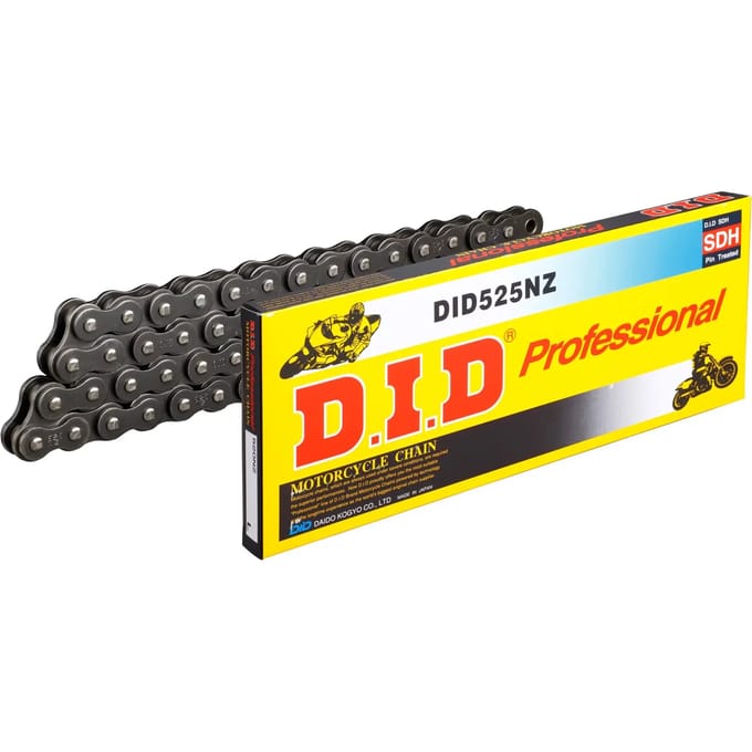 Motorfiets rolketting D.I.D 520Nz(B&B) X 120 Mail. Fj