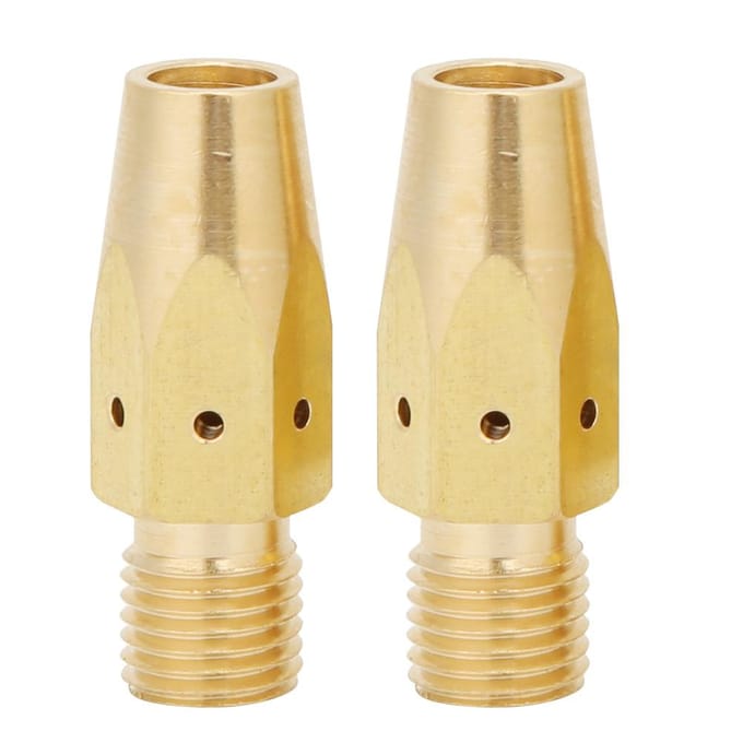 Contacttip Adapter voor MIG Laspistool Gasdiffusor voor Miller M25M40 & Hobart(5 stuks) 5pcs