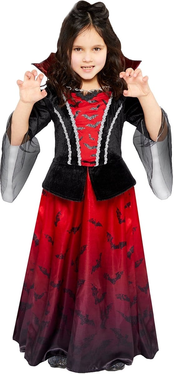 Vampier Lady kinderkostuum