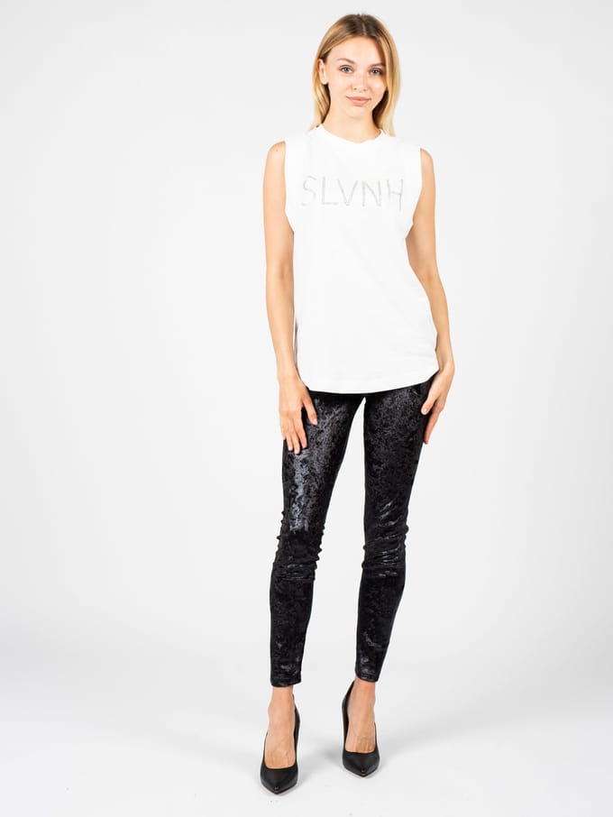Silvian Heach Legginsy Satarmi Vrouw zwart