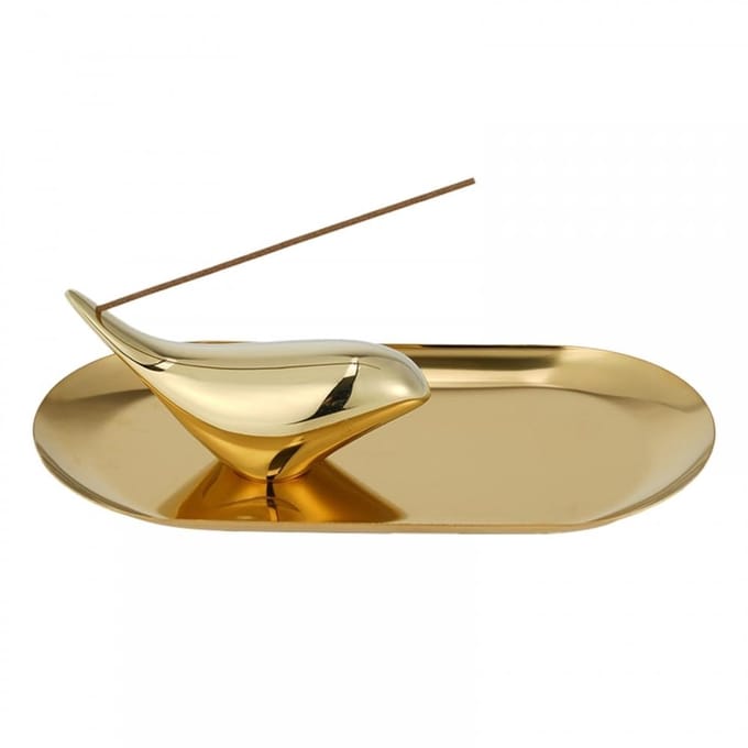 Dailygoods- Wierookhouder van messing - Wierookbrander - Decoratie