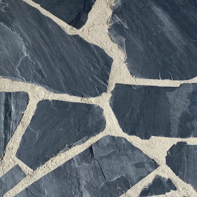 Pure Black 2,5-4 cm dik cm tuintegel Antraciet Per 1m2, prijs per 1...