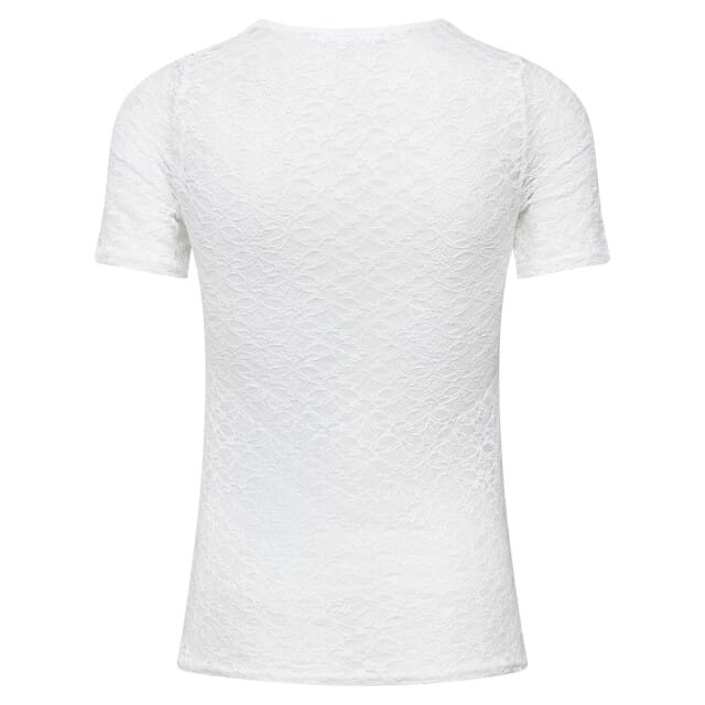 SISTERS POINT Gimas-ss - Dames t-shirt - Cream - Maat S