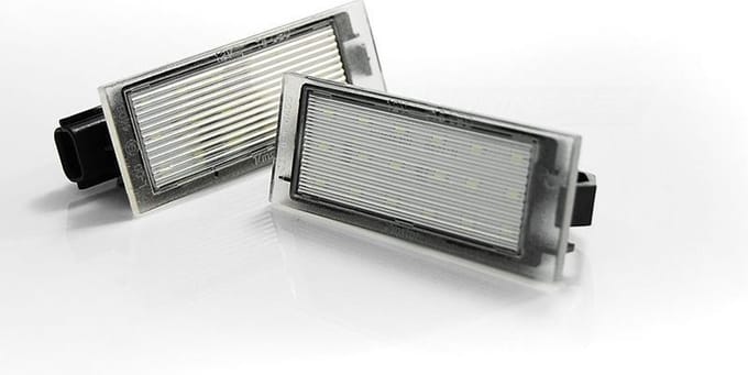 Kentekenverlichting LED RENAULT TWINGO 2/ CLIO 3/MEGANE 2 3/ LAGUNA 2 3 LED