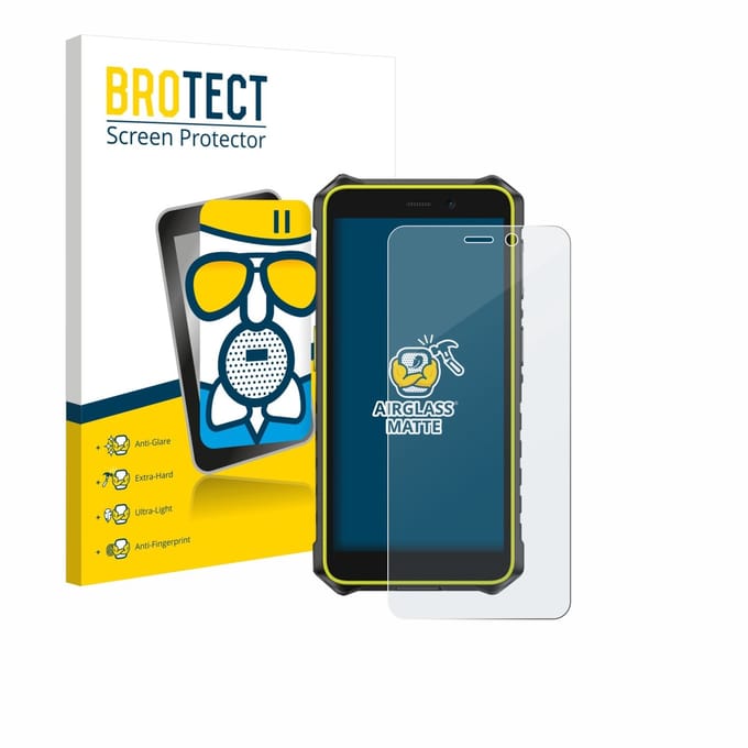 BROTECT - Screenprotector voor Ulefone RugKing 2 Pro - Folie Beschermfolie Beschermglas matte