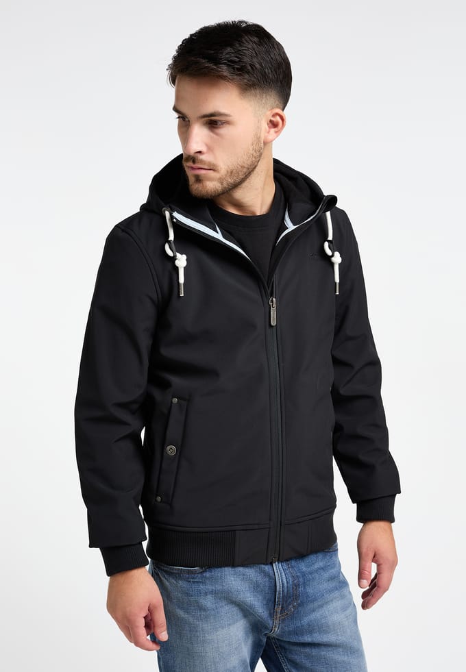 ICEBOUND softshell blouson Heren zwart