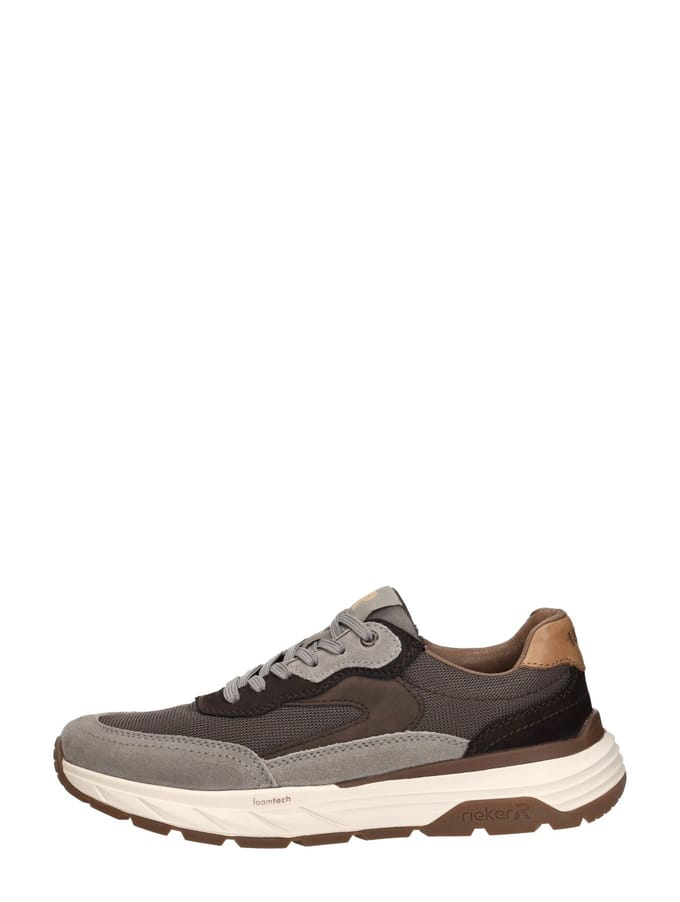 Rieker Sneakers grijs Synthetisch - Maat 43