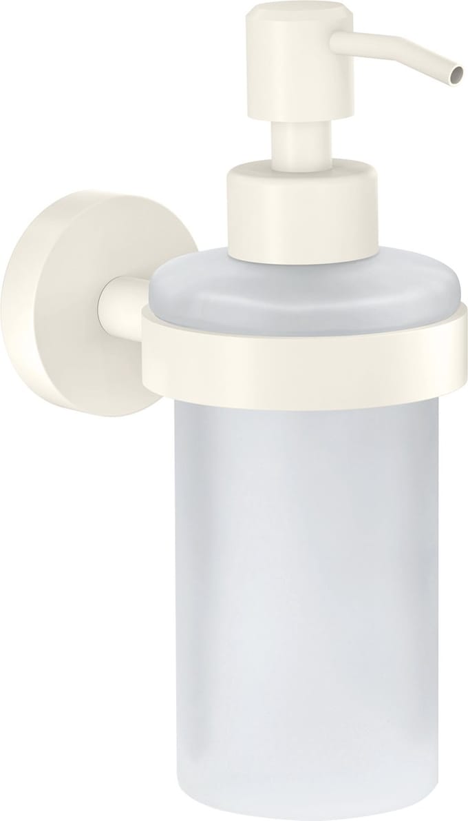 Tesa Moon white - Handzeepdispenser - Wandmontage - Witte Kleur - Metaal