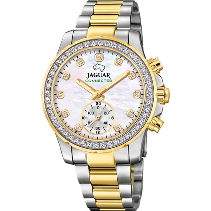 Jaguar - J982/1 - Polshorloge - Hybride - Dames - Connected