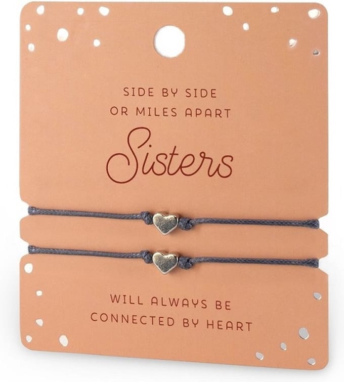 Armbandjes - Hartje - Sisters