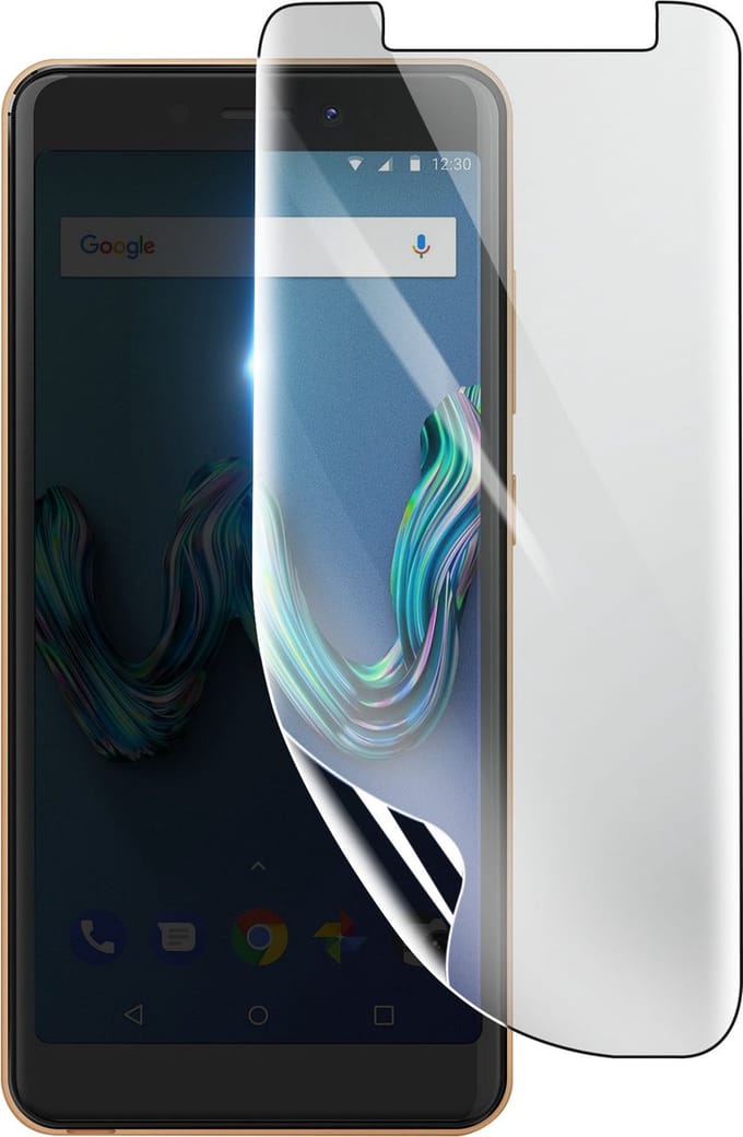 3mk, Geschikt voor Wiko Tommy 3, Schokbestendige Hydrogel Screenprotector, Transparant