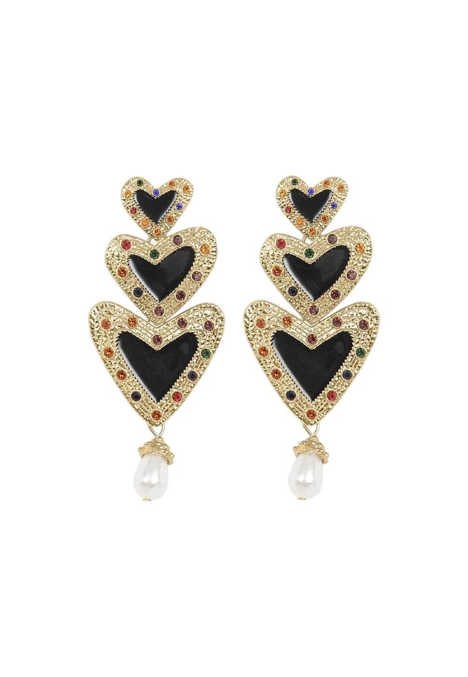 Margot Bardot Party Love Oorbellen Gold