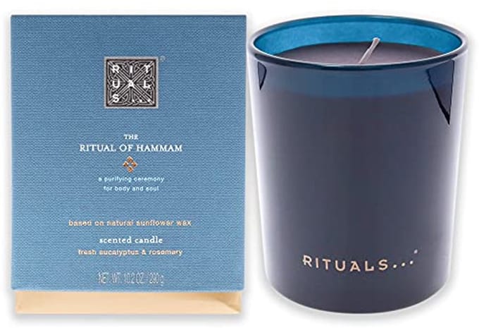 Geurkaars met Eucalyptus en Rozemarijn - 290 g