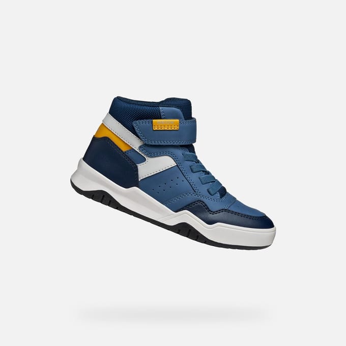 GEOX PERTH JONGENS Sneakers - AVIO/GRIJS - Maat 32