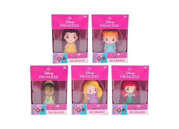 Disney Princess 3D gum mix 5 asstd Schrijfgerief