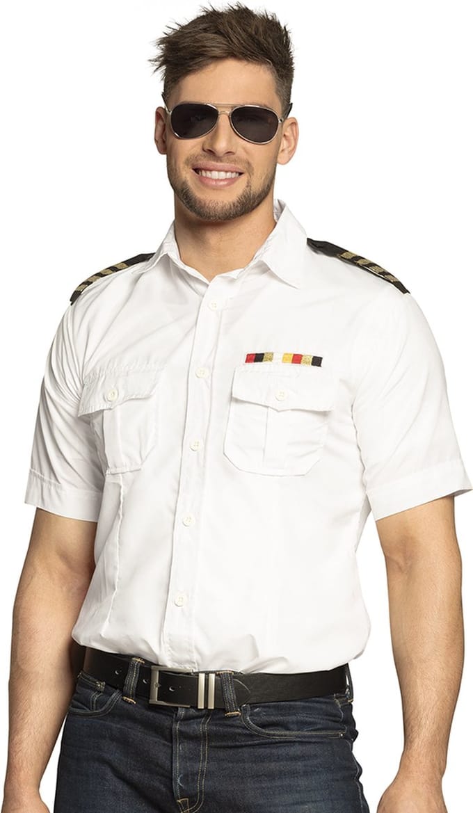 Boland - Shirt Kapitein (S) - Volwassenen - Kapitein -