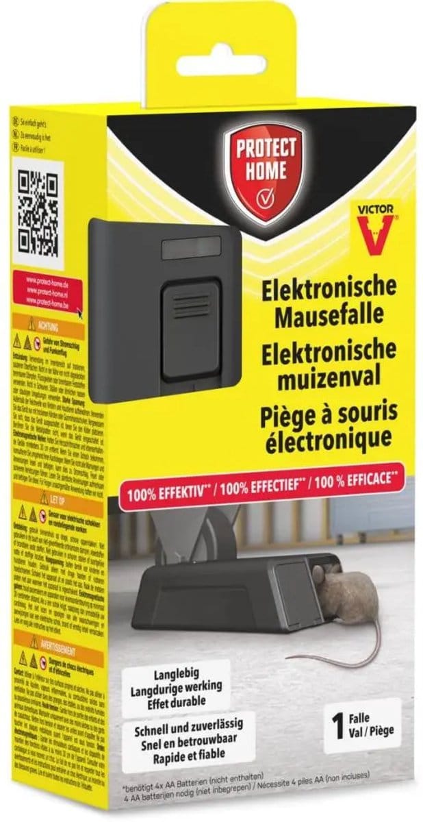 PROTECT HOME Electronische muizenval 1 st