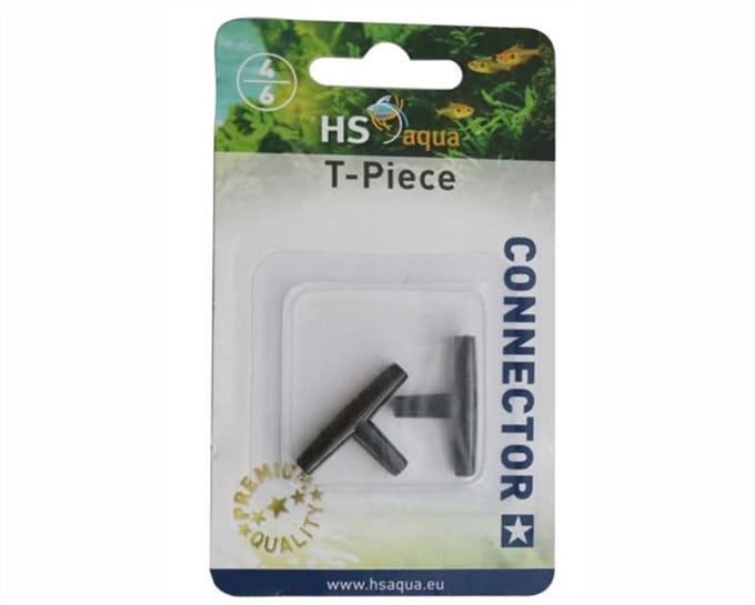 HS Aqua T-Stuk 4-6MM - 2 Stuks