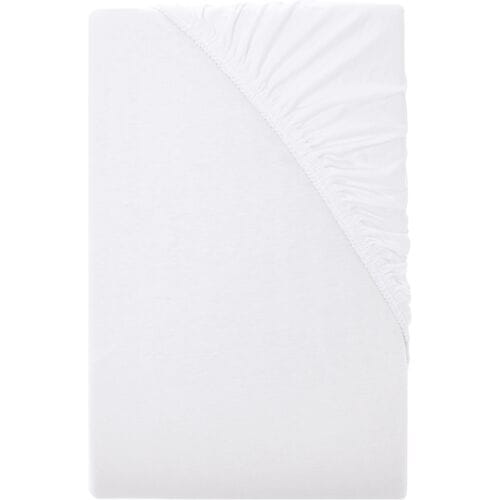 LIVARNO Jersey hoeslaken 90-100 x 200 cm (wit)
