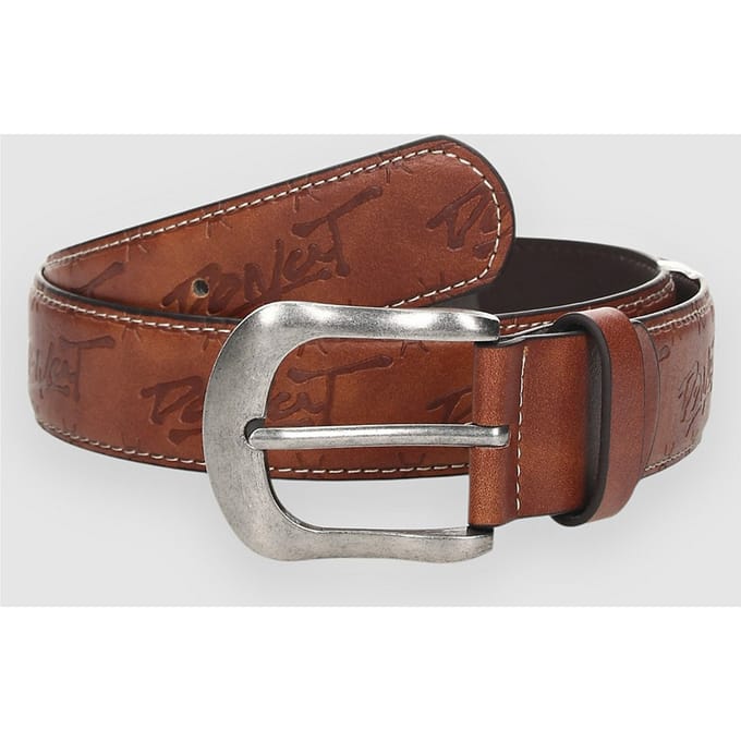 Donut Faux Leather Riem bruin