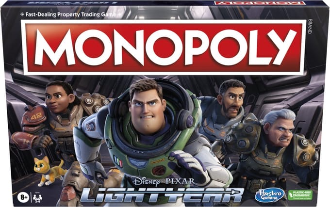 Monopoly - Disney Buzz Lightyear - Toy Story - Bordspel - Engels