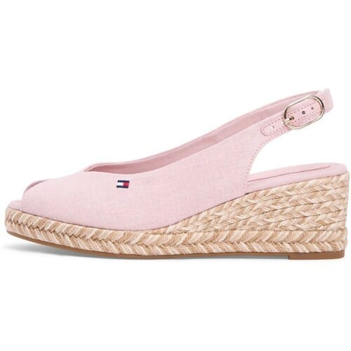 Sandalen met sleehak Tommy Hilfiger FW0FW09472TQN