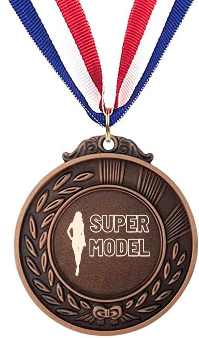Akyol - super model medaille bronskleuring - Model - familie vrienden - cadeau