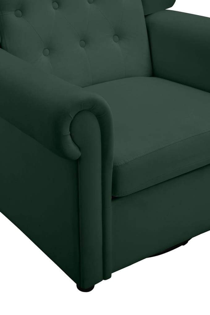 Lillyse-Schommelstoel - Draaibaar - Groen