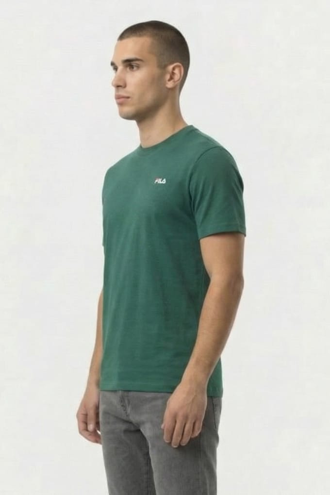 FILA Laas Regular Tee Posy Green Taglia: XS | Magliette basic Outlet | Uomo | Verde
