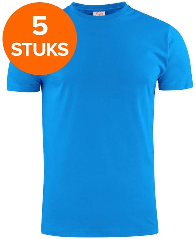 Printer HEAVY T-SHIRT RSX 2264020 - Zwart - M