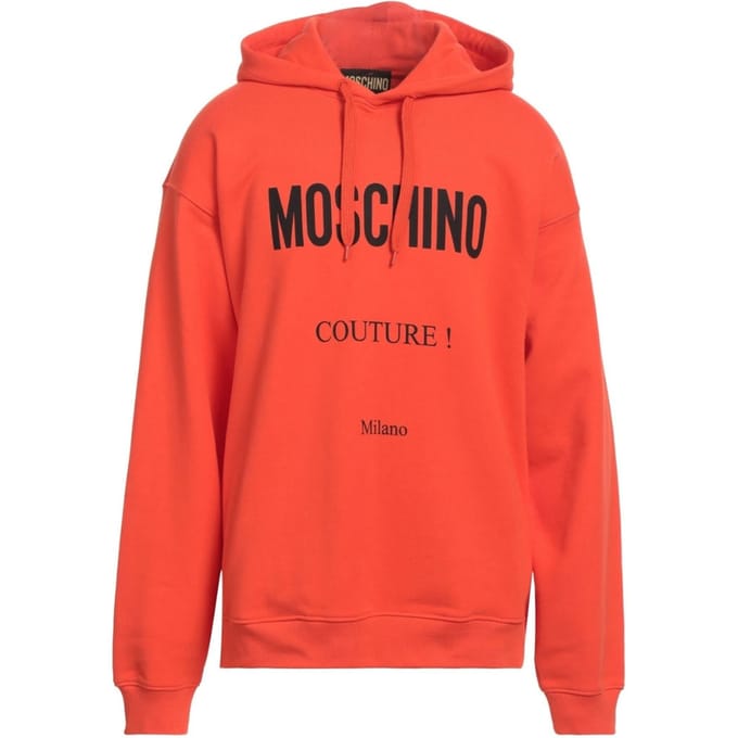 Moschino Couture Milano Oranje Hoodie