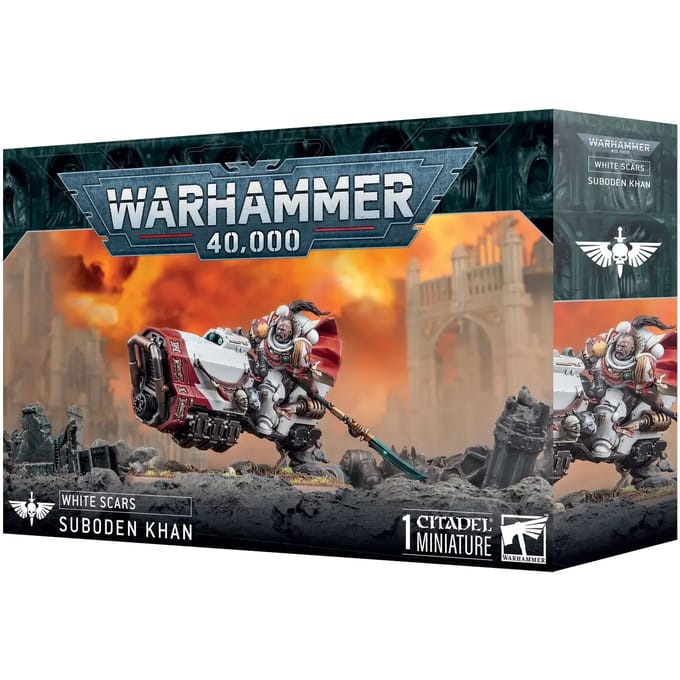 Beeldje Games Workshop Warhammer 40k - White Scars Suboden Khan